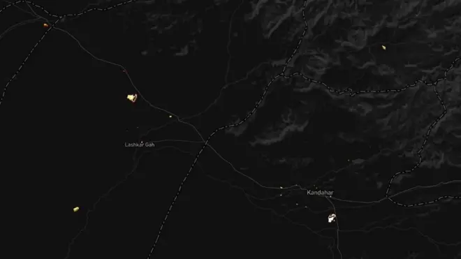 Фитнес-приложениями неожиданно много пользуются в провинциальных районах Афганистана, показывает карта