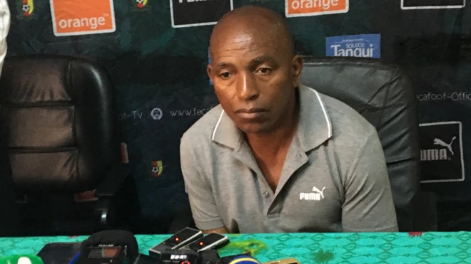 Cameroon interim coach, Alexandre Belinga