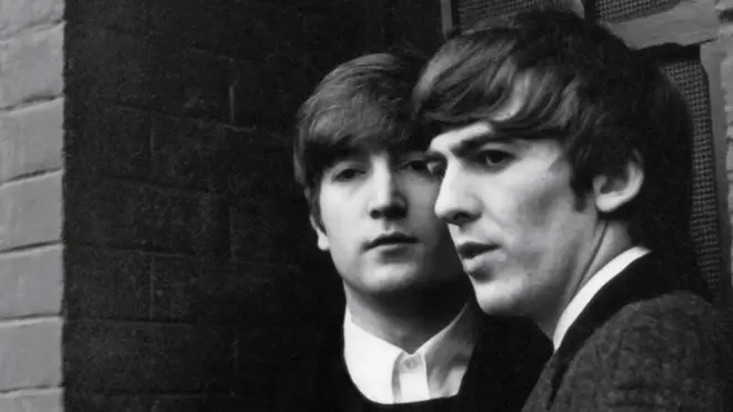 Džon Lenon i Džordž Harison