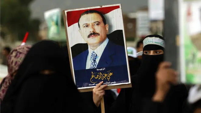 د يمن پخوانى ولسمشر علي عبدالله صالح ووژل شو