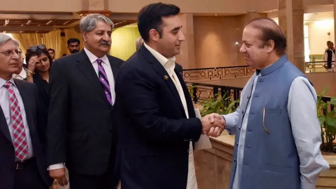 بلاول بھٹو زرداری، نواز شریف