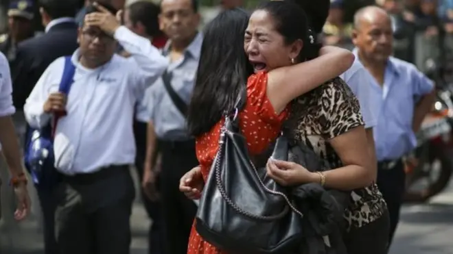 मेक्सिको में भूकंप के बाद की तस्वीरें