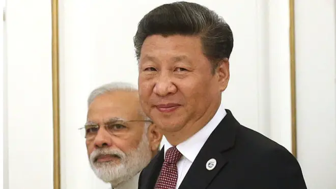 जिनपिंग, मोदी