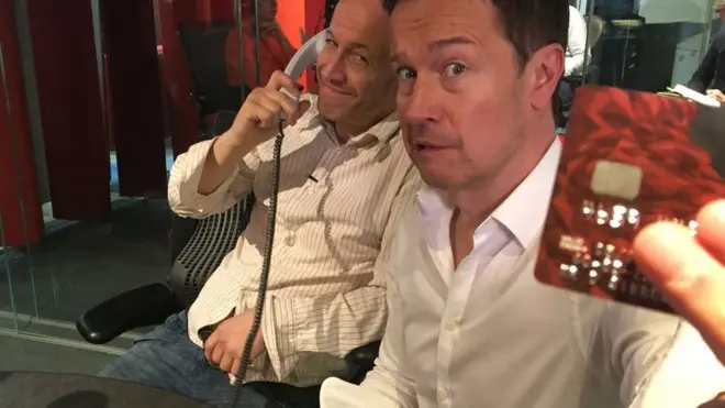 The bank's voice-based ID system was fooled by Dan and his twin