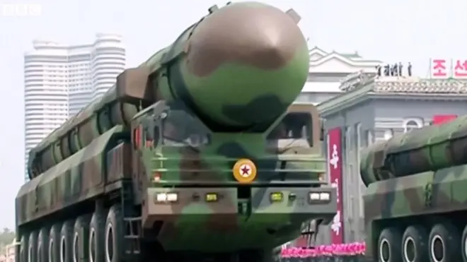 မြောက်ကိုရီးယားစပိုင်ရဲ့ သတိပေးချက်