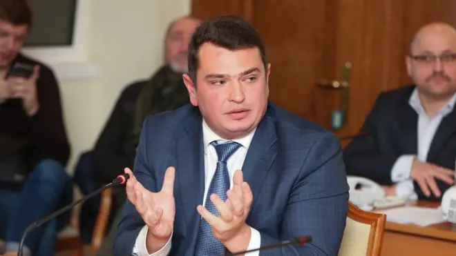 Директор НАБУ Артем Ситник під час засідання Комітету ВРУ з питань запобігання та протидії корупції 3 листопада 2017 року