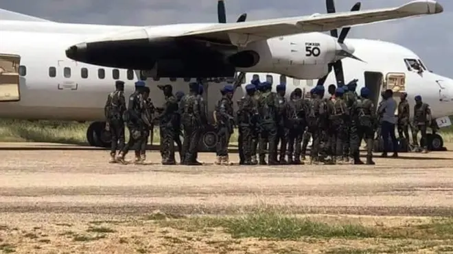 Dowladda Federaalka ayaa maanta Ciidamo hor leh geysay Dhuusamareeb