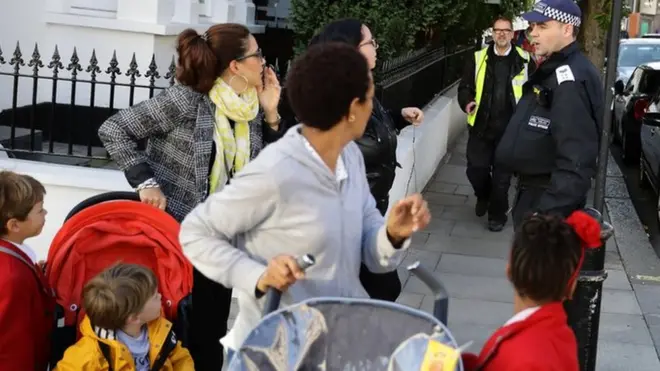 Witness Luke O'Connor said there were "lots of school kids" on the Tube, heading to school