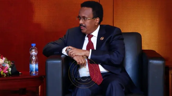 Madaxweynihi hore ee Soomaaliya Maxamed Cabdullaahi Farmaajo