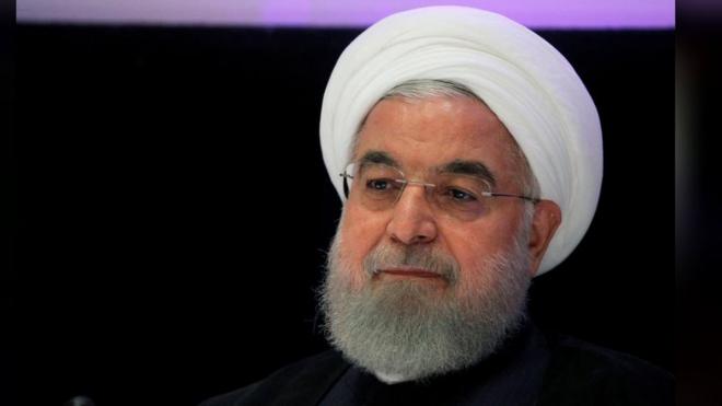 ईरान के राष्ट्रपति हसन रूहानी की फ़ाइल फोटो