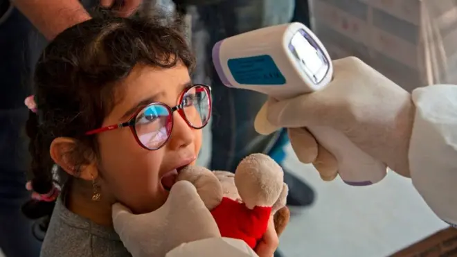 Так температуру мріяють при перетині кордону в Іраку