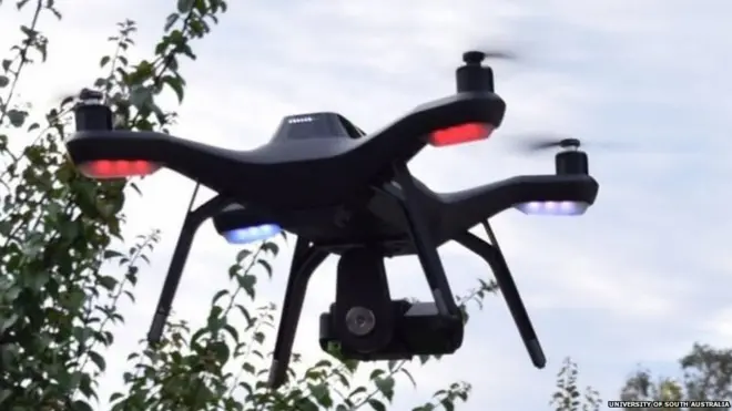 The drone could also be used to monitor patients in hospital