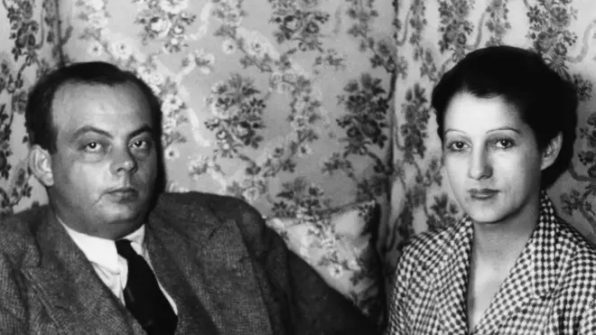 Antoine de Saint-Exupéry con su esposa Consuelo.