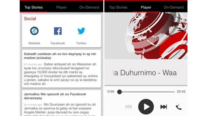 APP-ka cusub ee BBC Soomaali