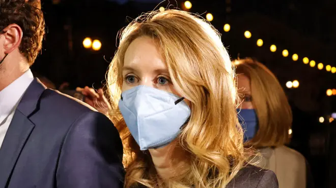 Глава компании Theranos Элизабет Холмс