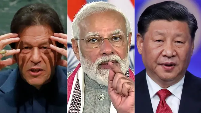 भारत, पाकिस्तान और चीन
