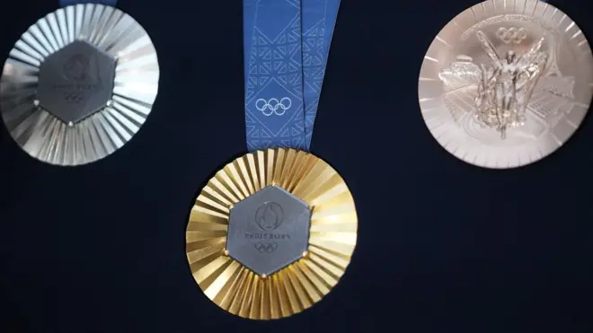 巴黎奧運會的金銀銅牌