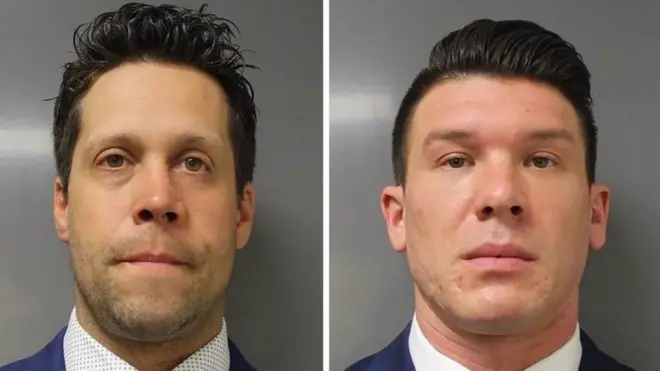 Aaron Torgalski (left) and Robert McCabe have been supported by their colleagues, who have resigned en masse