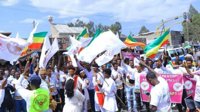 የአብን ሰልፍ