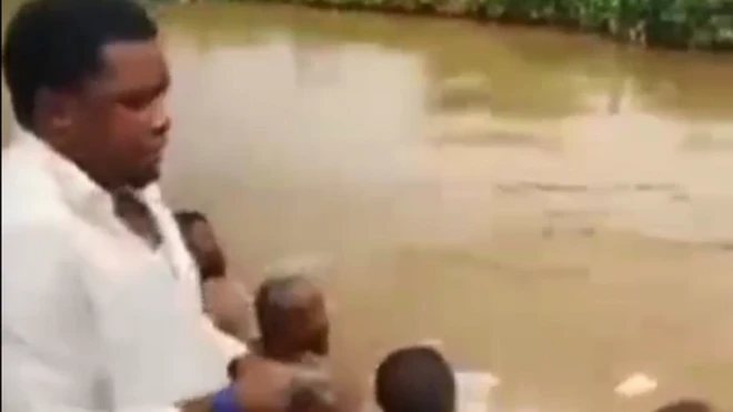 Onye Eze Jesus for di viral video screenshot wey vex goment