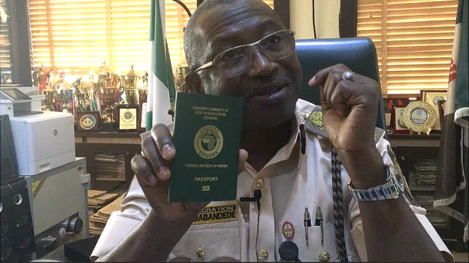 Comptroller General of Nigeria Immigration Service, Mohammed Babandede