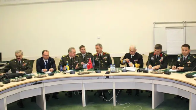 Делегация Генштаба Вооруженных сил Украины сейчас находится в штаб-квартире НАТО в Брюсселе