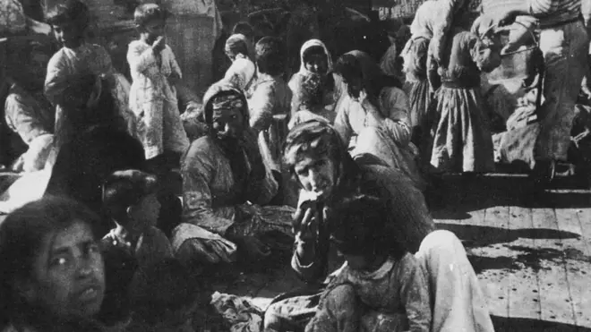 El genocidio armenio ocurrió entre 1915 y 1923 en los que murieron unas 1,5 millones de personas.