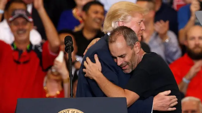 Trump na mfuasi wake