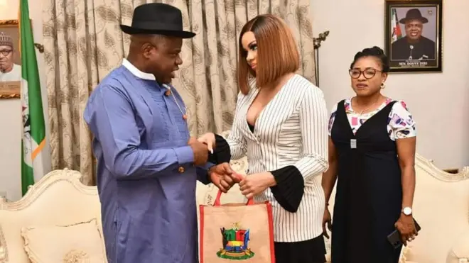 Gov Douye Diri dey shake nengi