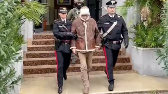 Messina Denaro was arrested at a private clinic in central Palermo where he had made an appointment under a false name