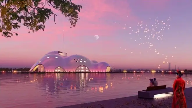 Phối cảnh Nhà hát opera Hồ Tây