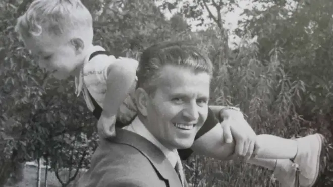 Peko Dapčević sa sinom Vukom