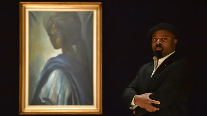 « Je la considère comme la Mona Lisa africaine », dit le romancier nigérian Ben Okri, lauréat du Booker Prize, à propos de ce portrait.