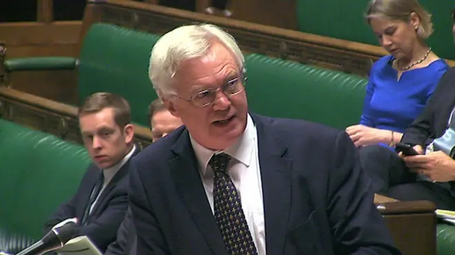 Phát biểu của Bộ trưởng David Davis ngay lập tức khiến đồng bảng Anh lên giá