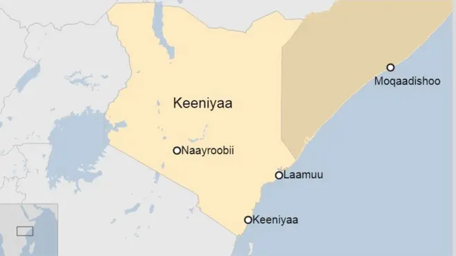 Kaartaa Keeniyaa fi Somaaliyaa