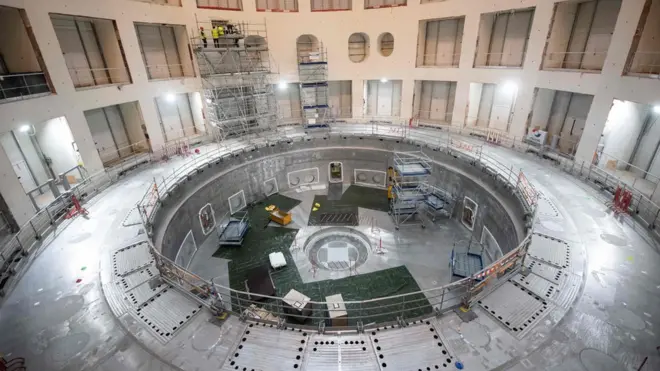 The tokamak building at Iter will fouse the structure where fusion will be controlled