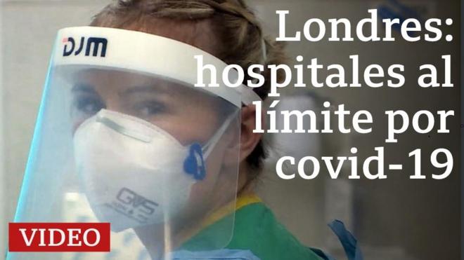 Londres: hospitales al límite por covid-19