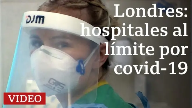 Londres: hospitales al límite por covid-19