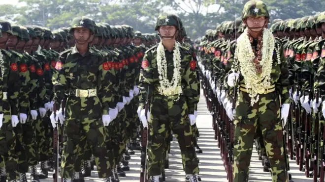 ကာကွယ်ရေး ဝန်ကြီး ဌာန ဟာ စုစုပေါင်း အစိုးရ ဘတ်ဂျက်ရဲ့ ၁၄ % ကျော် ကျော် ရရှိ