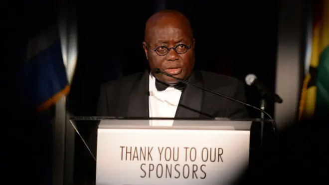 People see President Nana Akufo-Addo as leader wey sabi make sense when ever im chook mouth on top any matter.