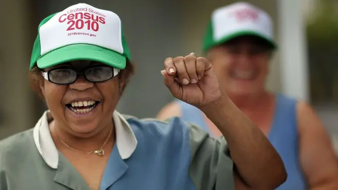 El último censo en Estados Unidos se realizó en 2010.