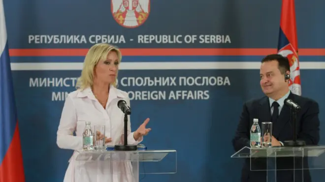 marija zaharova i ivica dačić