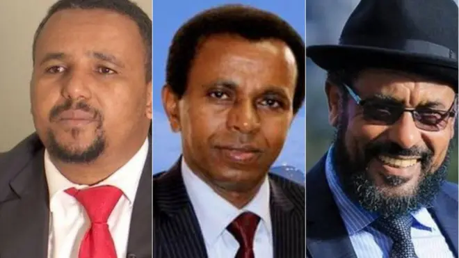 ጃዋር መሐመድ፣ ብርሃነመስቀል አበበ፣ በቀለ ገርባ