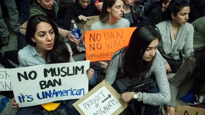 Указ Трампа спровоцировал акции протеста по всему миру