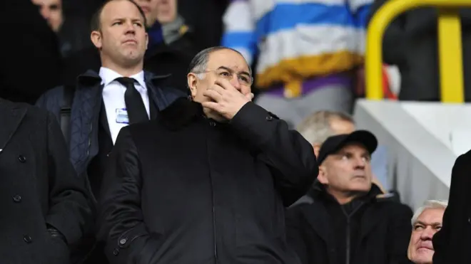 Усманов на матче "Арсенала" в 2013 году