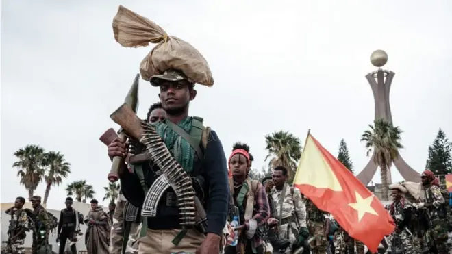 የህወሓት ተዋጊዎች