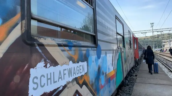 Spavaća kola sa nemačkim nazivom