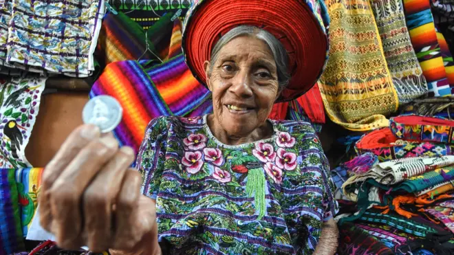Mujer maya en Guatemala
