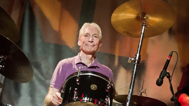 Charlie Watts foi baterista dos Rolling Stones desde 1963