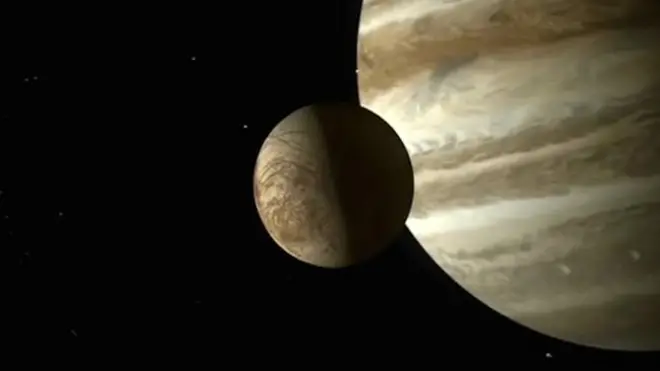 Европа и Юпитер